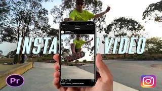 INSTAGRAM VIDEO | Portrait clips & Warp stabilizer | Adobe Premiere Pro