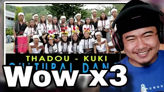 Thadou / Kuki Cultural Dance | Khai e hung un | Lam del del in | Khannou goul || [ REACTION !! ]