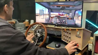 My DIY. Truck simulator in action