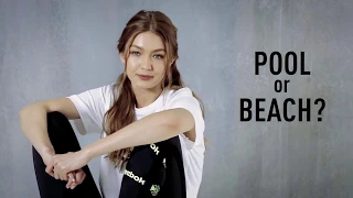 Gigi Hadid Interview - Summer Fun