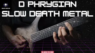 Heavy Metal/DEATH METAL  D minor Phrygian guita Backing  jamTrack