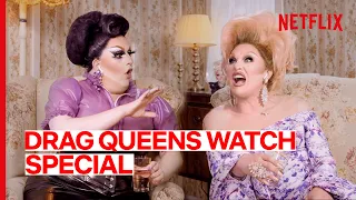 Drag Queens The Vivienne & Lawrence Chaney React to Special | I Like to Watch UK Ep 11