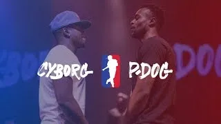 CYBORG vs P.DOG | I LOVE THIS DANCE ALL STAR GAME 2016