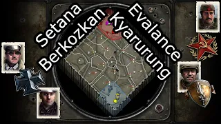 Setana & Berkozkan vs Evalance & Kyarurung [Episode 175] Company of Heroes 2 cast