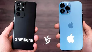 iPhone 13 Pro Max vs S21 Ultra - ¡QUE HUMILLACIÓN!