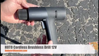 HOTO Cordless Brushless Drill 12V Review
