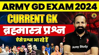 Indian Army Important Current GK Question 2024 | Army Current GK 2024 | Army GK 2024 |