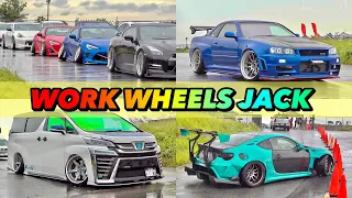 ワークホイール車が全国から集まった！！【搬入②】WORK WHEELS JACK