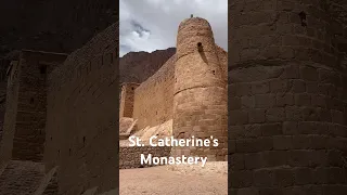 St. Catherine’s Monastery in Mount Sinai Egypt (Moses burning bush location) Holyland