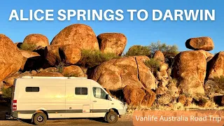 Alice Springs to Darwin Road Trip - Vanlife Australia Roadtrip | DIY Sprinter Van Conversion