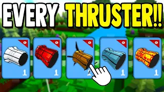 how to CLAIM *EVERY* THRUSTER!! | Build a Boat for Treasure ROBLOX