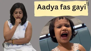 Aadya ke karan hue late | Fans ne gher liya Aadya ko |  LittleGlove | welcome @SuyashVlogs