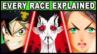 Every Known Race in Black Clover Explained! (All Species and Their Powers)