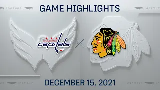 NHL Highlights: Capitals vs. Blackhawks - Dec. 15, 2021