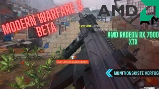 CALL OF DUTY MODERN WARFARE 3 BETA PC 1440P ULTRA | AMD RADEON RX 7900 XTX | AMD RYZEN 7 7700X