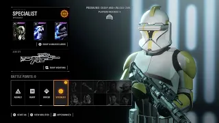 LIVE!! SW Battlefront 2 road to level 1000 specialist! level 100 reached!