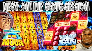 £1000 MEGA Slot Session! San Quentin Super Buys & BIG WINS!