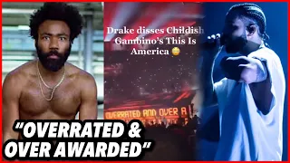 Drake Disses Childish Gambino the 1st Night of his Tour!