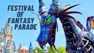 FESTIVAL OF FANTASY parade close up hub view Magic Kingdom