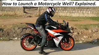 How to Launch a Motorcycle Well? Explained.