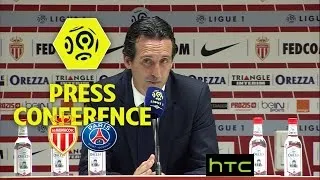 AS Monaco - Paris Saint-Germain (3-1) - Press Conference - 2016/2017