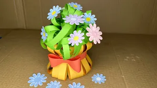 How to make Paper Craft for Home Decor | Randoms