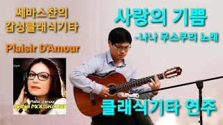 사랑의기쁨(나나무스쿠리 노래) 클래식기타 연주 Fingerstyle Guitar Cover "Plaisir D'Amour" Nana Mouskouri