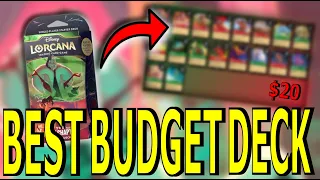 How To UPGRADE Your Emerald Ruby Lorcana Starter Deck On A Budget!