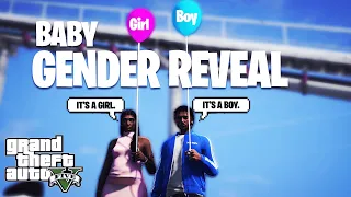 GTA 5 School Senior Year In Da Hood EP. 295 - Baby Gender Reveal 🩷💙👶🏽 (GTA 5 RP)