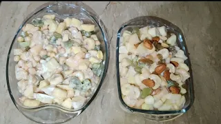 Special fruit chaat and liberty chaat   quick and easy fruit chaat and liberty chaat Recipe