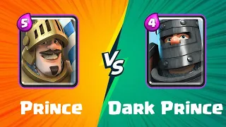 Clash Royale: Prince vs Dark Prince. Who will win?