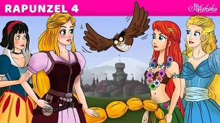 Rapunzel 4 - Prensesler Buluşması - Adisebaba Masal Çizgi Film - Turkish Fairy Tales