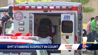 EMT stabbing suspect due in court