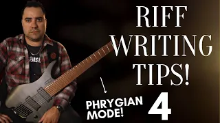 How To Write Guitar Riffs (Tips #4) - PHRYGIAN MODE