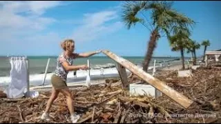 Пляж Дагомыс после наводнения/ливня. (г. Сочи)