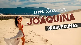 PRAIA e DUNAS da JOAQUINA em FLORIPA