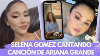 Ariana Grande EMOCIONADA de Ver a Selena Gomez Cantando Su Canción