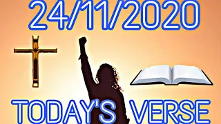 (24/11/2020) - TODAY'S BIBLE VERSE 1 CORINTHIANS:15:57 -(ENGLISH BIBLE VERSE) | ThE LIGHT