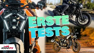 Erste Tests von KTM 990 und 1390 Super Duke, Kawa Eliminator sowie Triumph Scrambler 400X!