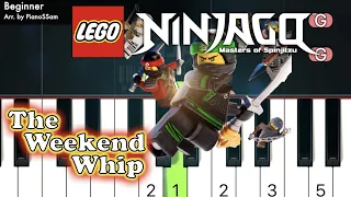 [Beginner] The Weekend Whip (The Fold) - LEGO Ninjago | Piano Tutorial in C major