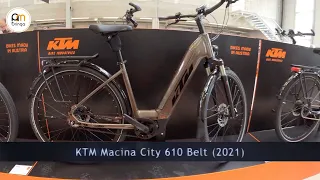 KTM Macina City 610 Belt (2021) [city pedelec] - Ambringa Ebike Videók