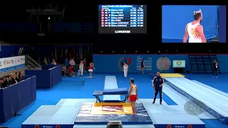 PEREZ Daniel (ESP) M - 2019 Trampoline Worlds, Tokyo (JPN) - Qualification Double Mini R2