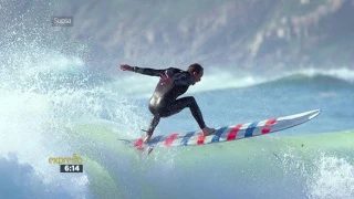 Champion Longboard Surfer, Alfonso Peters