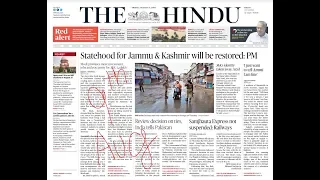 The Hindu Newspaper 9th August 2019