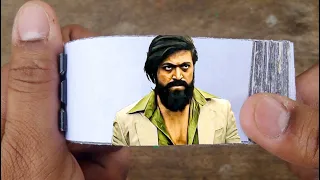 KGF Chapter 2 Movie Flipbook | Adheera Killed Rocky Flip Book | Yash | Flip Book Artist 2022