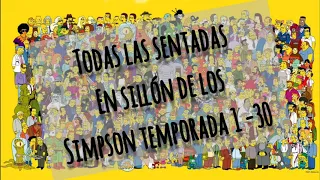 Increíbles cambios!! en intro del sofá Los Simpson temp 1 - 30