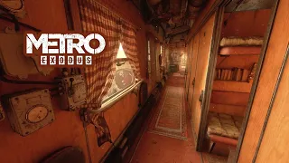 Metro Exodus - Compartment on the train (1 Hour Version) [4K/2160p]