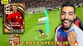 BECKAME 100 RATED GAMEPLAY REVIEW 🔥 A BEST AT CROSSIN 🔥 eFootball 23 mobile