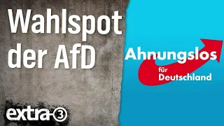 Wahlspot der AfD | extra 3 | NDR