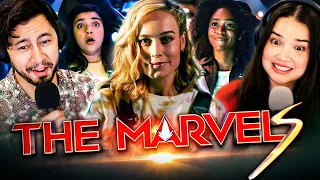 THE MARVELS Teaser Trailer Reaction! | Brie Larson | Samuel L. Jackson | Iman Vellani